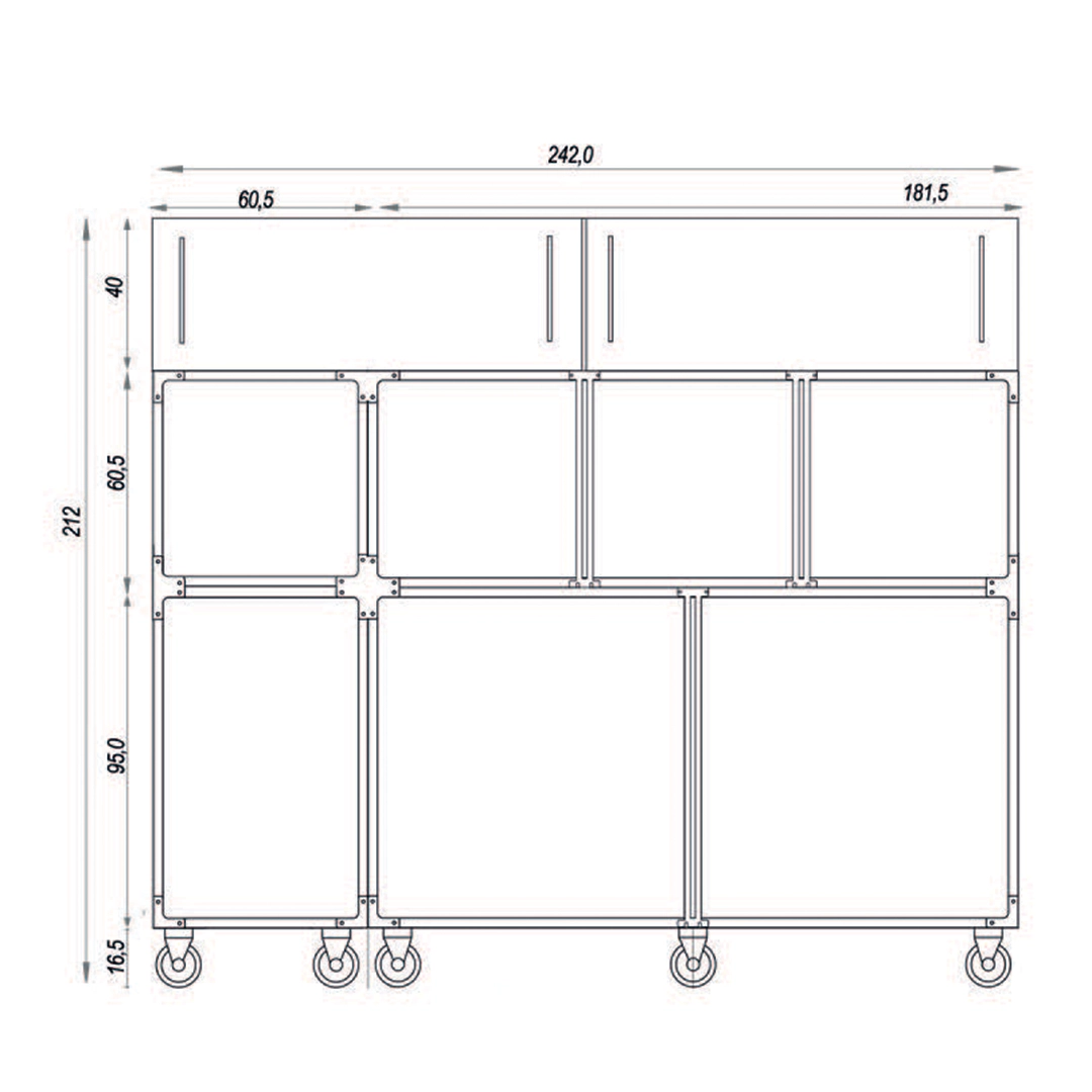 Gabbia degenza standard 7 posti - immagine 2