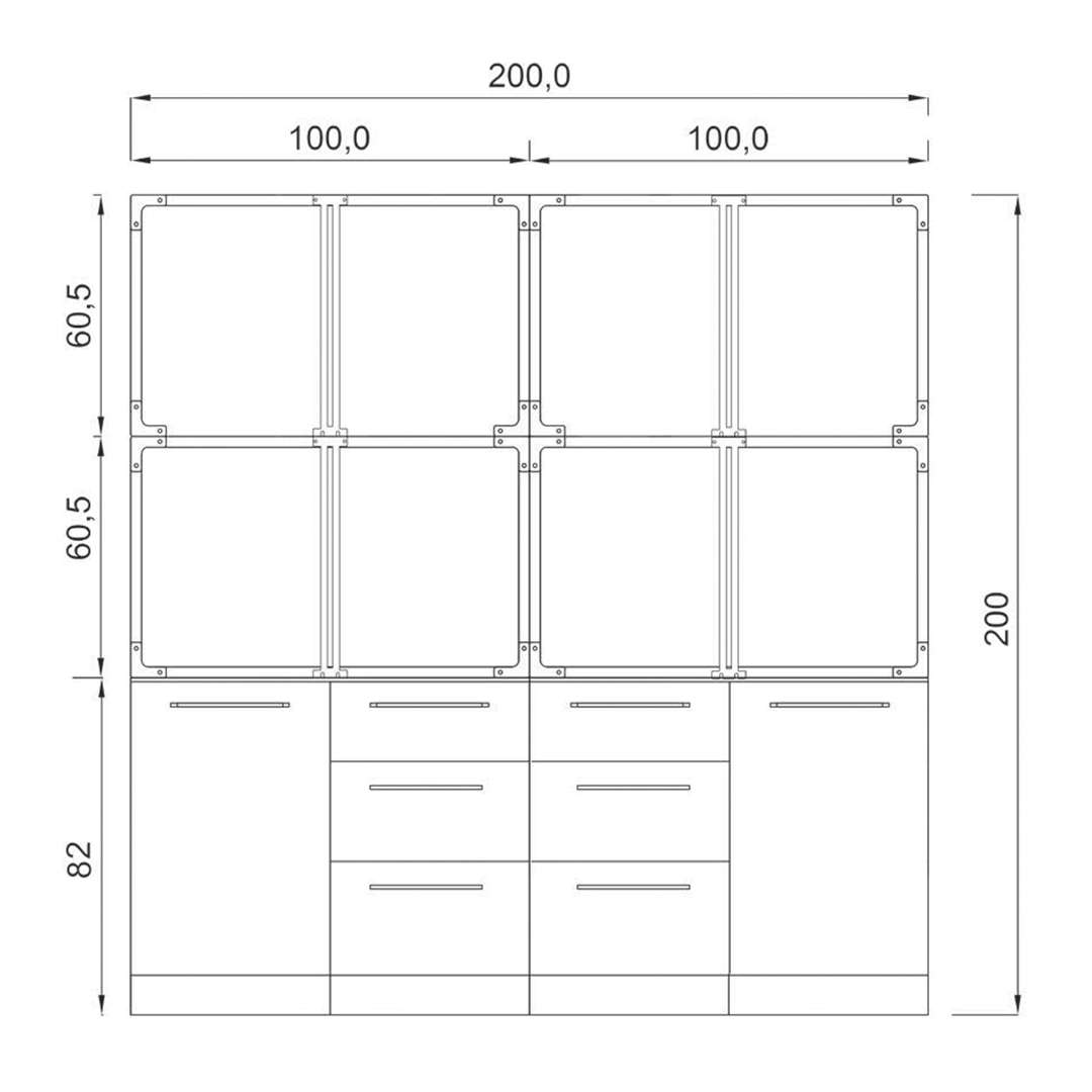 Gabbia degenza standard 8 posti su mobile - immagine 2
