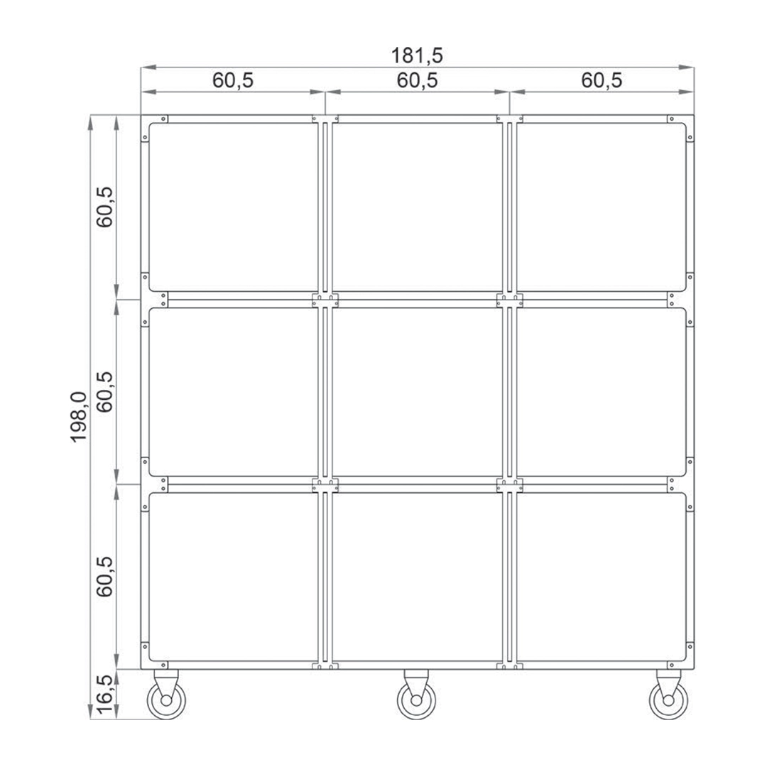 Gabbia degenza standard 9 posti - immagine 2