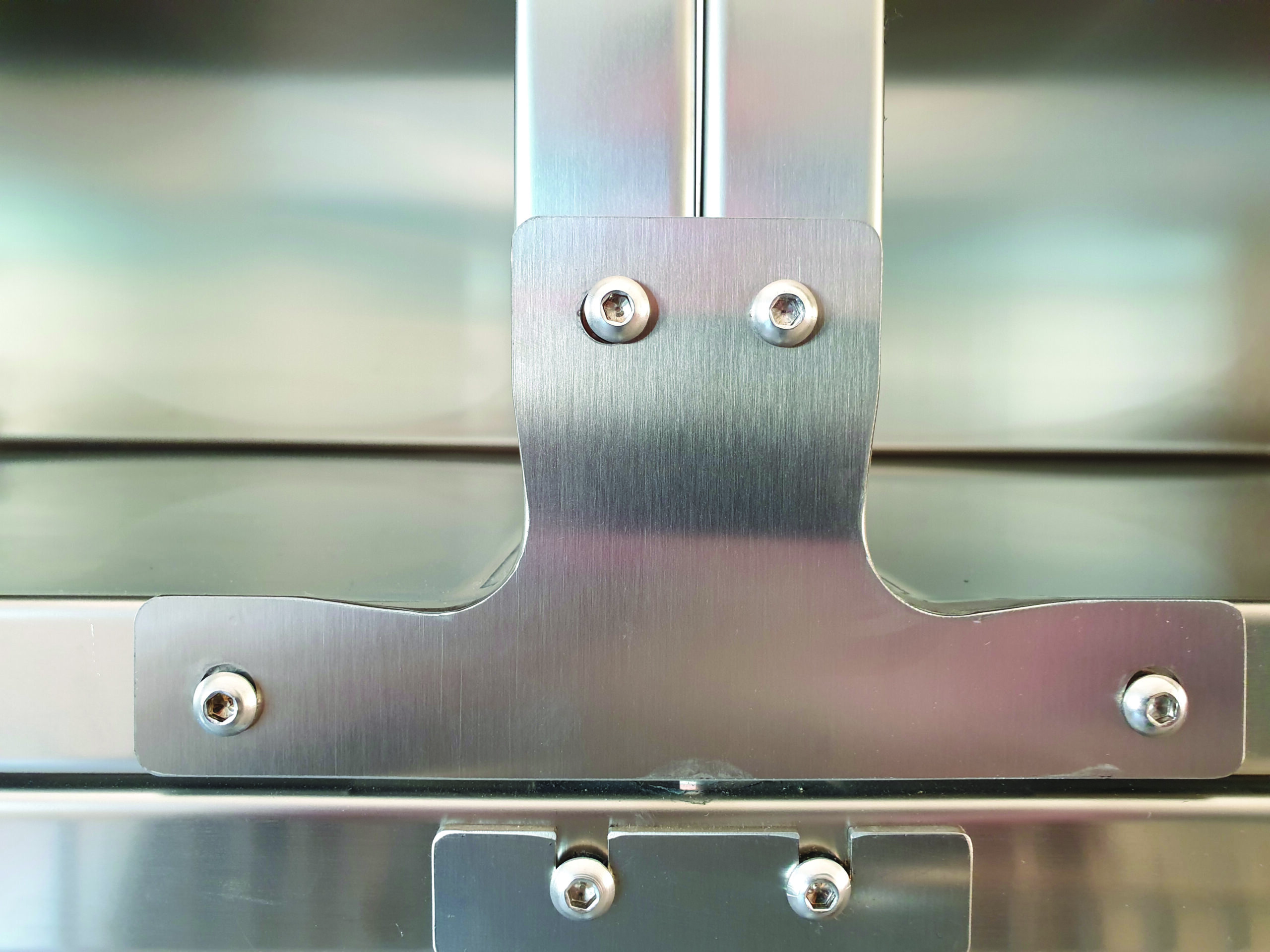 Gabbia degenza veterinaria standard 5 posti in acciaio inox con divisori estraibili - immagine 10