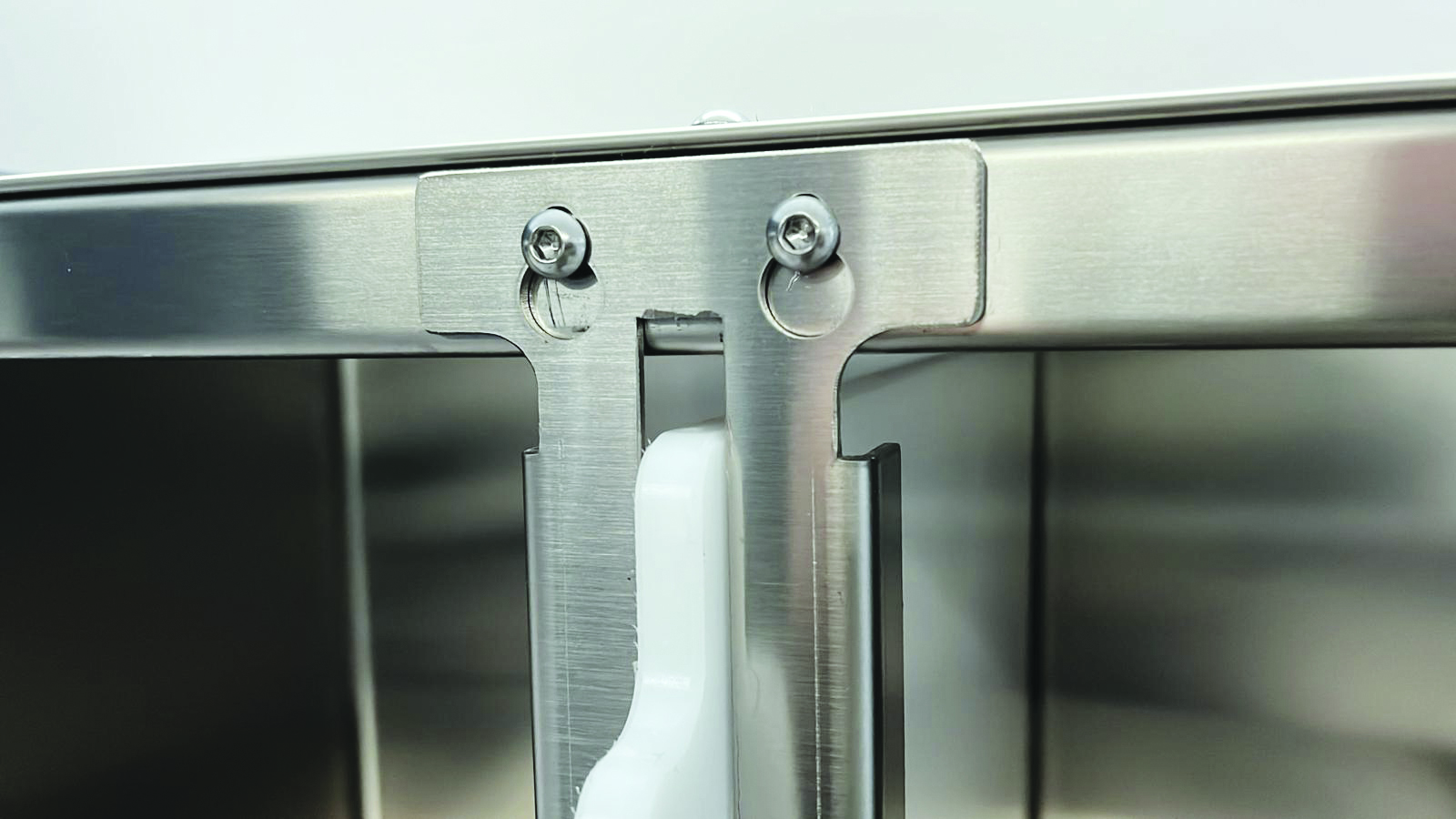 Gabbia degenza veterinaria standard 5 posti in acciaio inox con divisori estraibili - immagine 7