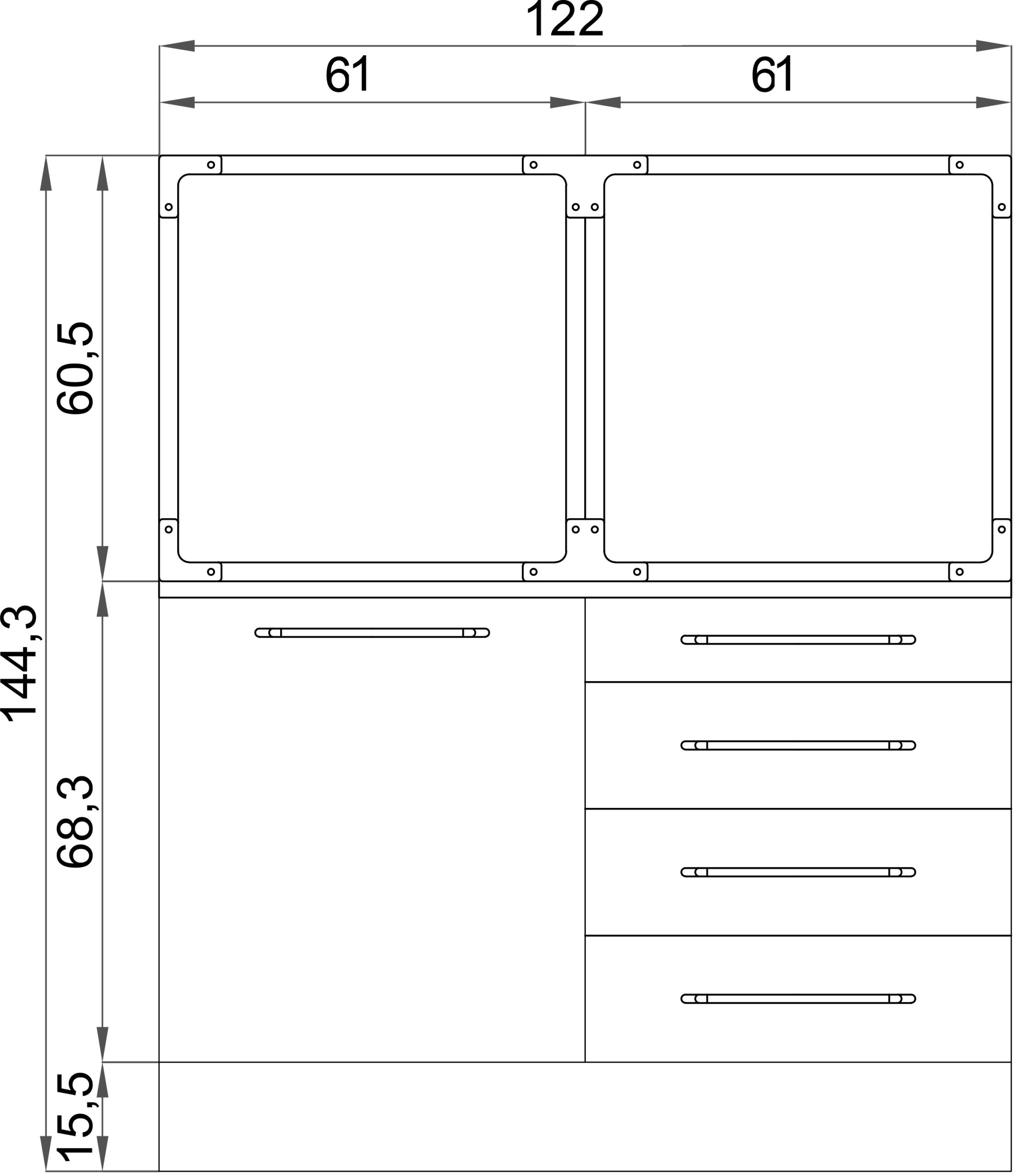 PVC cage 2 places - Image 2