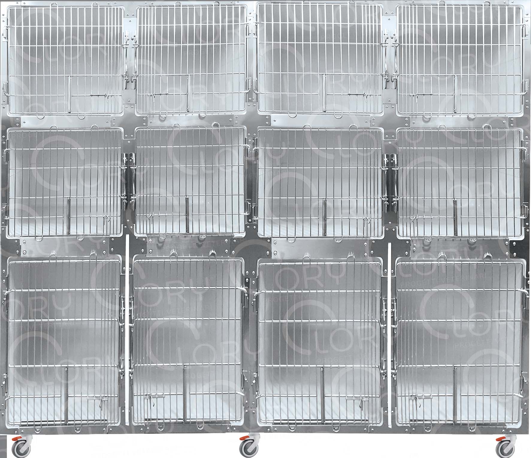 Gabbia in PVC 12 posti