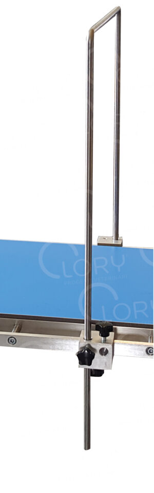 Asta Sorreggitelo in Acciaio Inox AISI 304 | Lory Progetti Veterinari