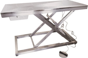 AISI 304 Stainless Steel Veterinary Examination Electric Table mod. Medical Inox