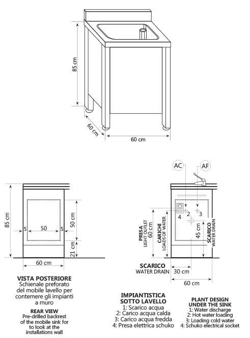 Lavello in acciaio inox - immagine 2