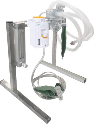 Set-up for anesthesia system with sevoflurane