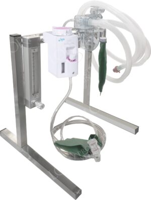 Set-up for anesthesia system with isoflurane