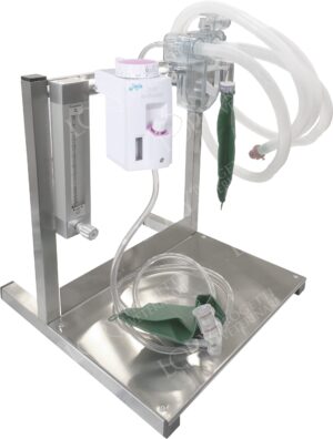 Set-up for anesthesia system with isoflurane