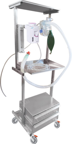 Set-up for anesthesia system with isoflurane