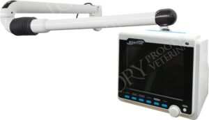 Arm-mounted monitor holder