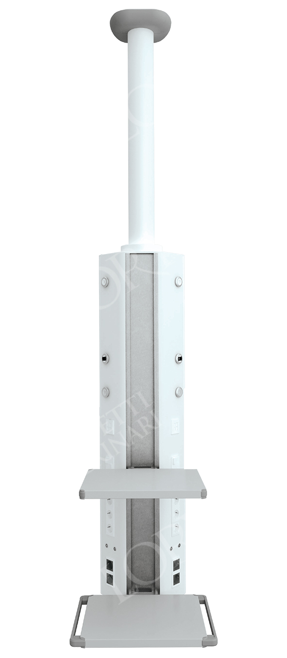 Vertical hanging column