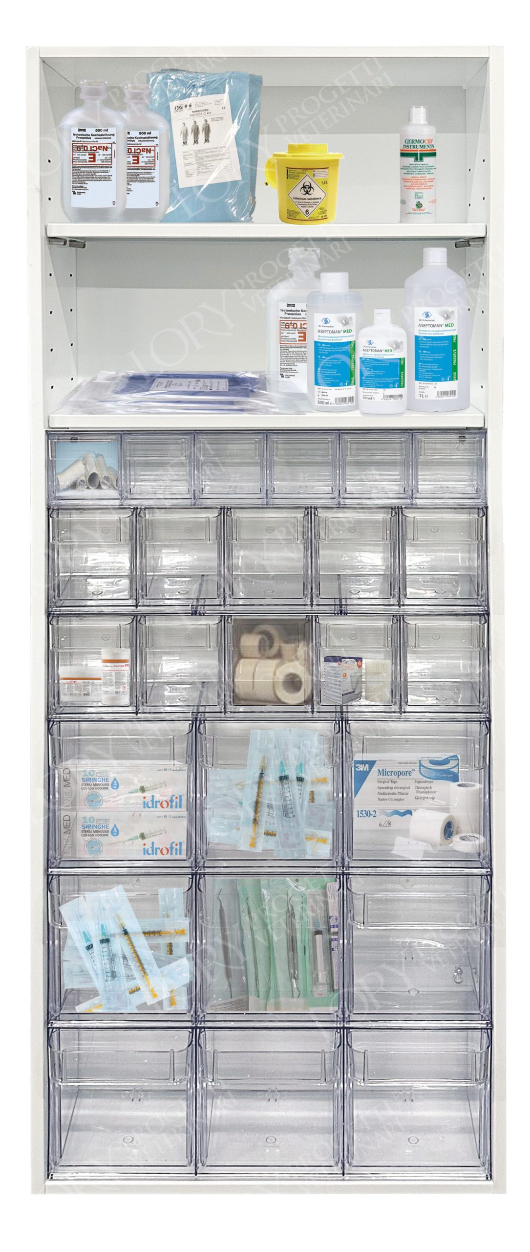 Armadi per sale operatorie