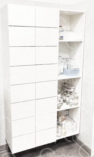 Armadio farmacia sospeso
