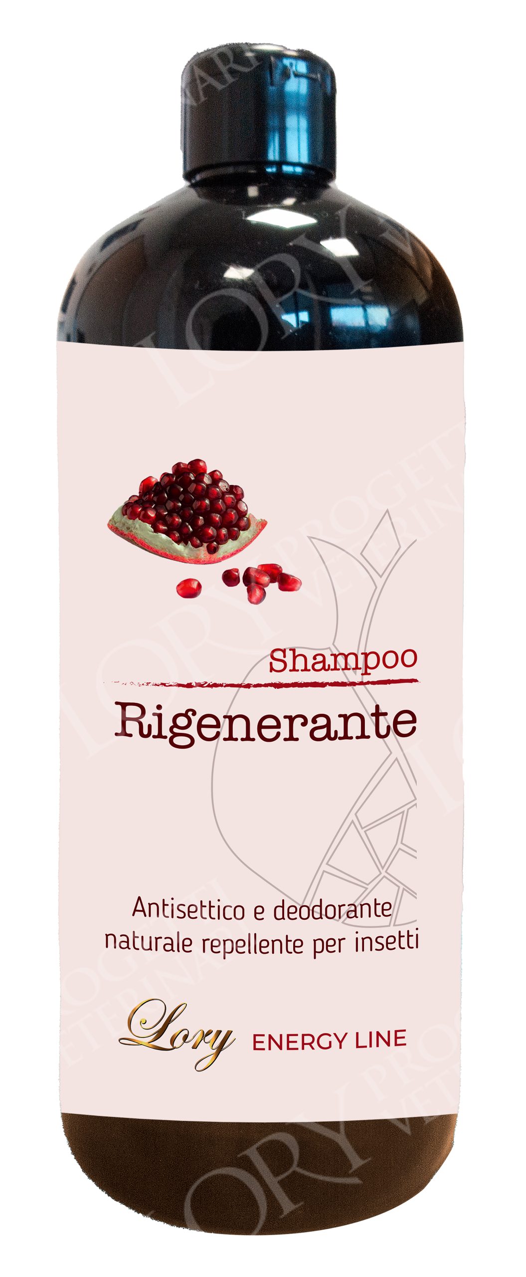 Shampoo al melograno flacone da 1 lt.