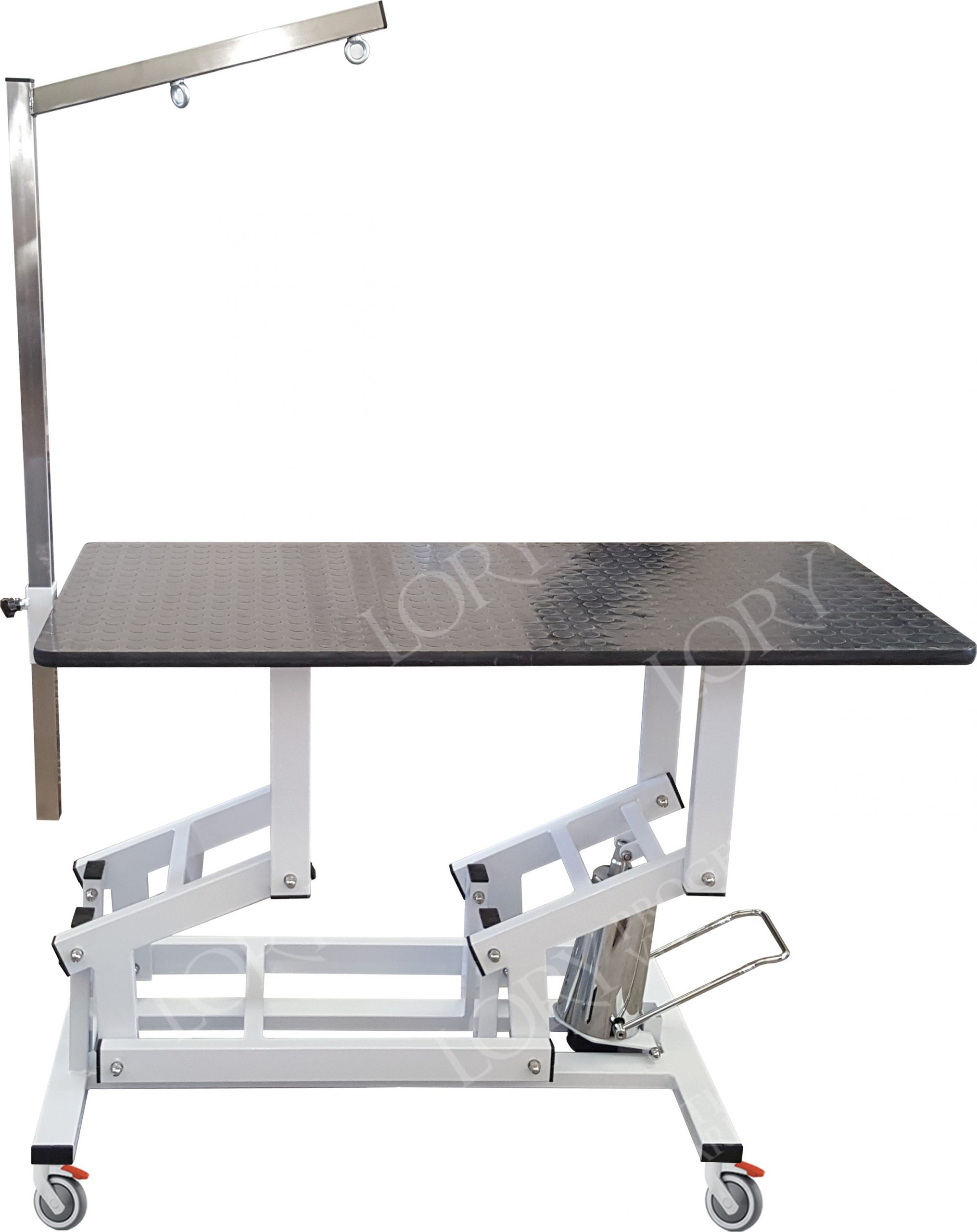 Tavolo mod. Hydraulic pet su ruote