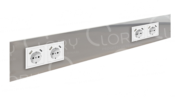 Bar for positioning sockets