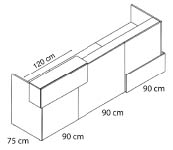 Modular reception desk - Image 2