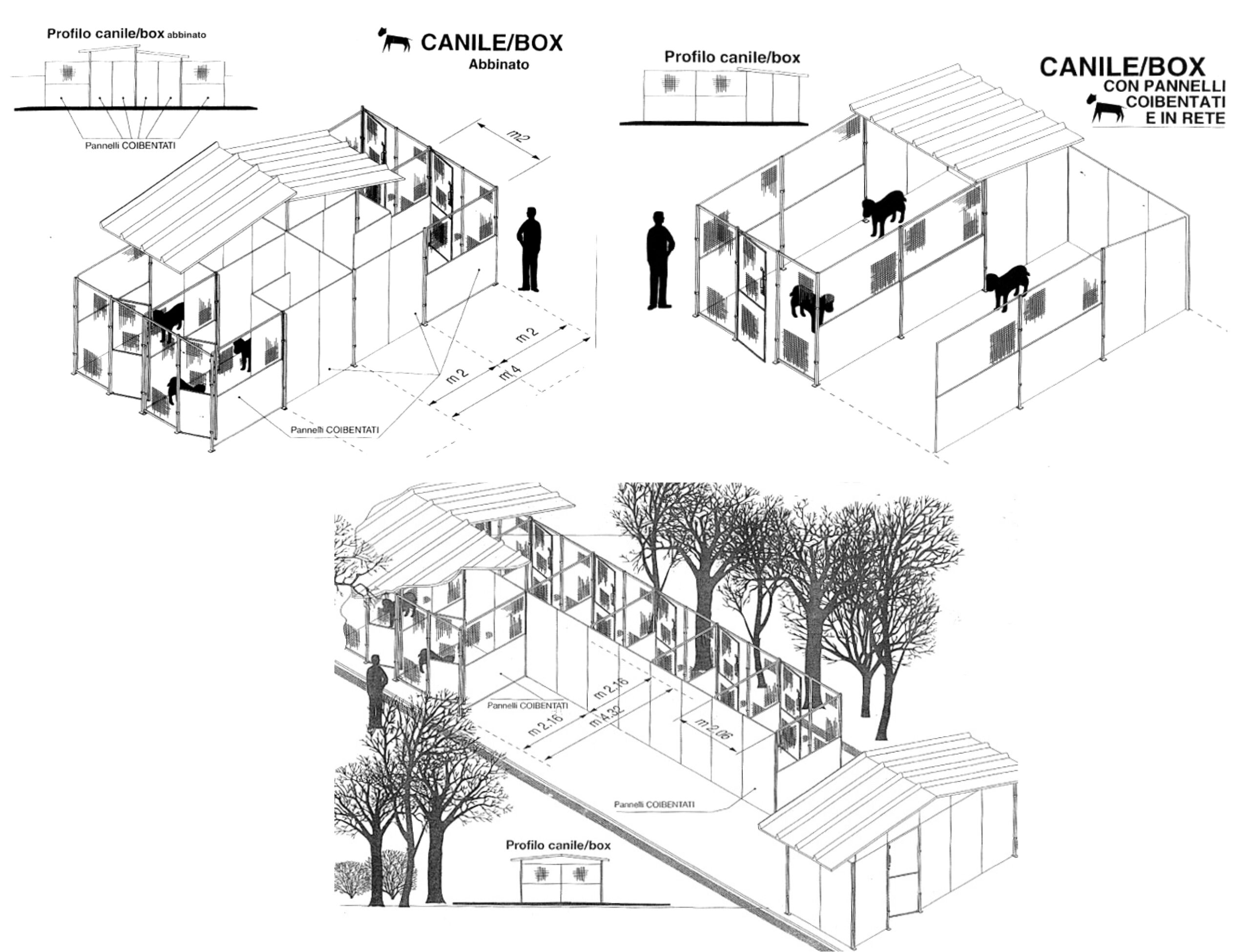 BOX CANI INTERO COPERTO PER META' - immagine 2
