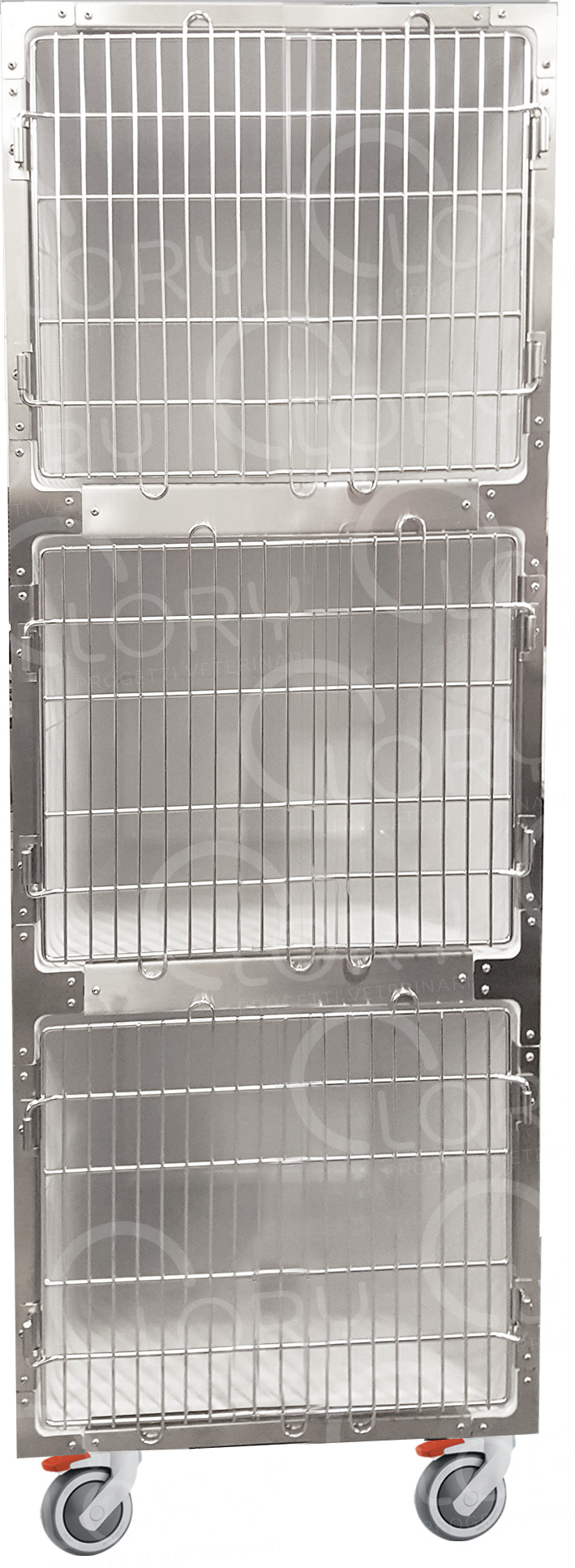 Gabbia in pvc 3 posti